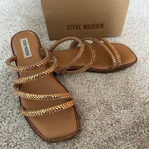 Steve Madden Starie Sparkle Sandals Size 7